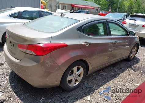 2011 Hyundai Elantra Gls from USA, damaged, VIN 5NPDH4AE7BH052081